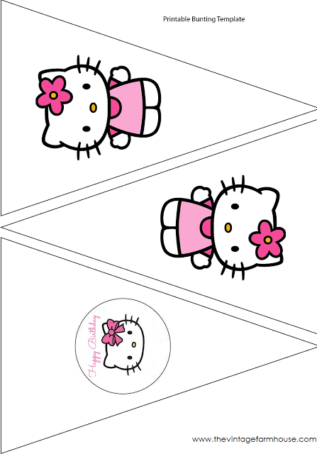 Laine Design: {More Free Hello Kitty Party Printables}