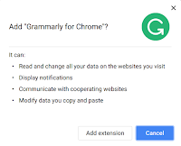 Chrome Extension permissions