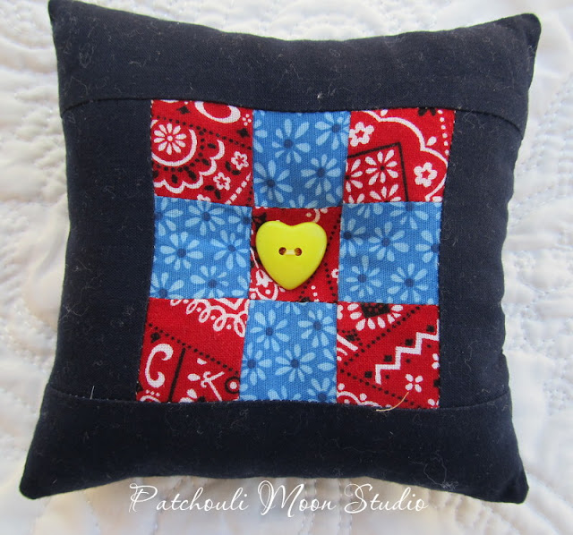 Patchouli Moon Studio~ Nine-Patch Pincushions