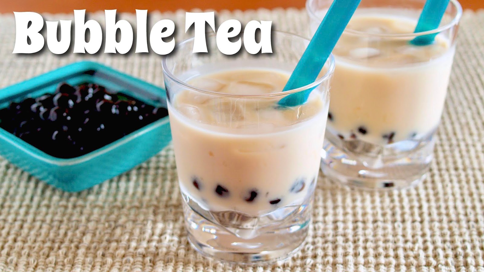 How to Make Bubble Tea (Tapioca Milk Tea Recipe) 珍珠奶茶 Cooking Video