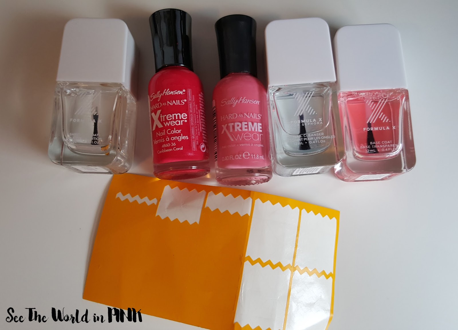 Manicure Monday - Chevron Nail Art and a Quick How To on Nail Vinyls ...