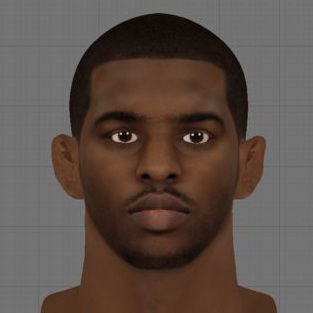 NBA 2K13 Chris Paul Cyber Face Mod