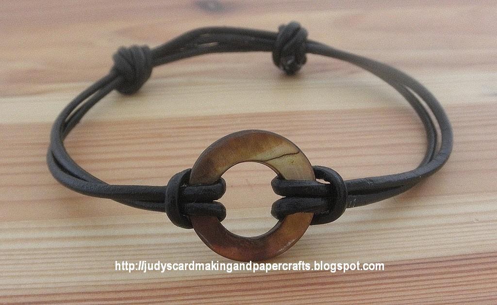 Judy's Handmade Creations Leather Cord Sliding Knot Bracelets!