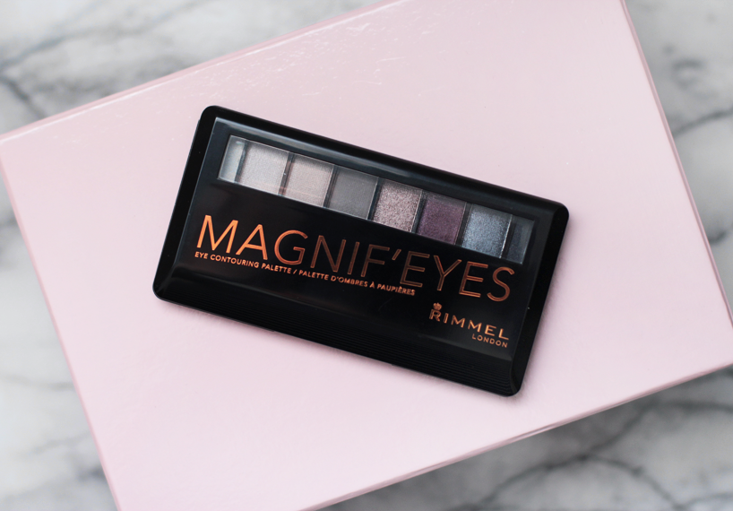 Rimmel magnif'eyes eyeshadow palette review swatches