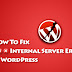 Reasons For 500 Internal Server Error