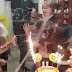 Birthday party goes wrong as birthday girl set on fire while blowing out cake candles