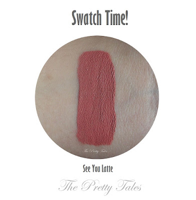 wardah exclusive matte lip cream see you latte 03 review swatch