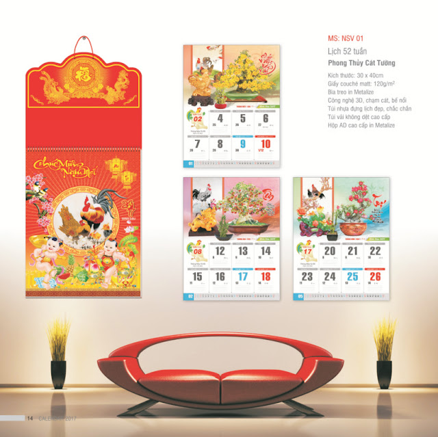 LỊCH 52 TUẦN LỊCH 52 TUẦN