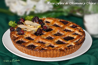 Pastaflora (o pastafrola) de Manzana y Moras