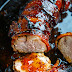 Apricot Glazed Bacon Wrapped Cajun Pork Tenderloin