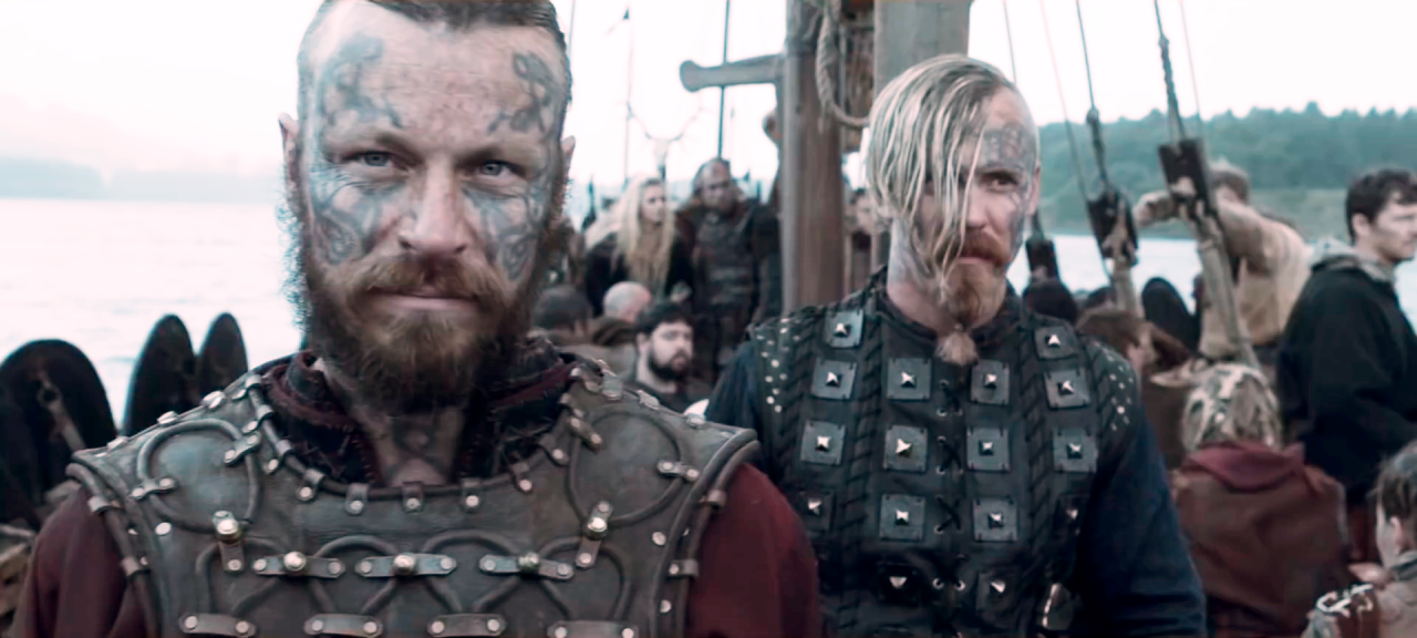 Rei de toda Noruega . #cenas #series #netflix #vikings #ragnar