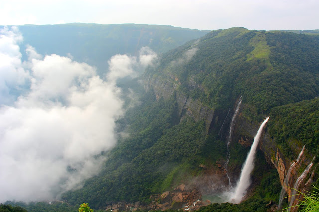 Nohkalikai Waterfalls Nohkalikai Waterfalls