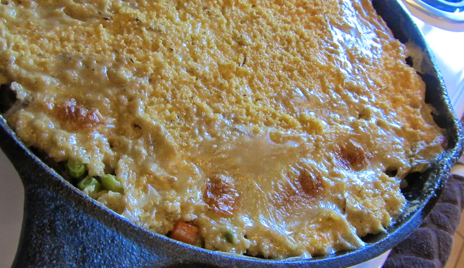 In the Name of Good Taste Quinoa Chicken Pot Pie