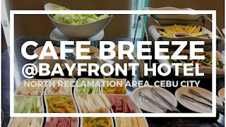 Cafe Breeze Buffet Restaurant is an eat all you can restaurant situated at the hotel lobby of Bayfront Hotel Cebu