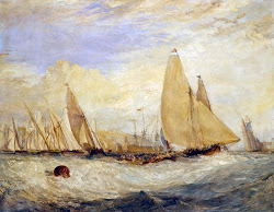 turner nash east painting castle jmw william esq beating cowes regatta windward seat victorian british 1828