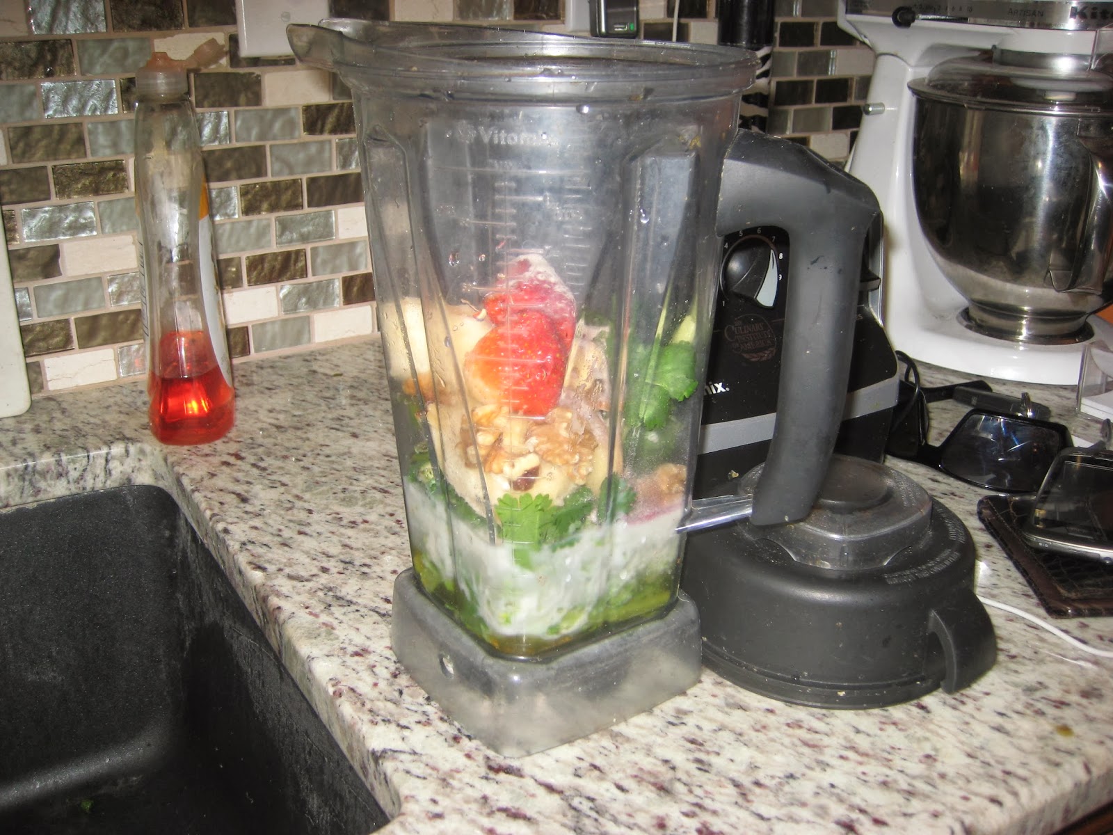 KONABARBIE Green Smoothies with Aloe Juice, Weird Fruit Things and