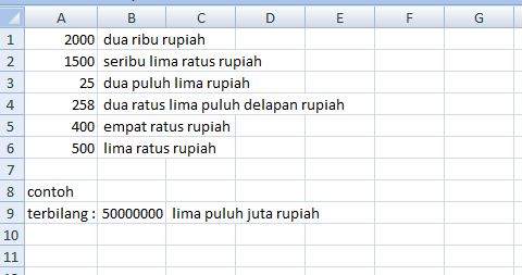 Semua Bisa Vik Download Terbilang Otomatis Microsoft Excel