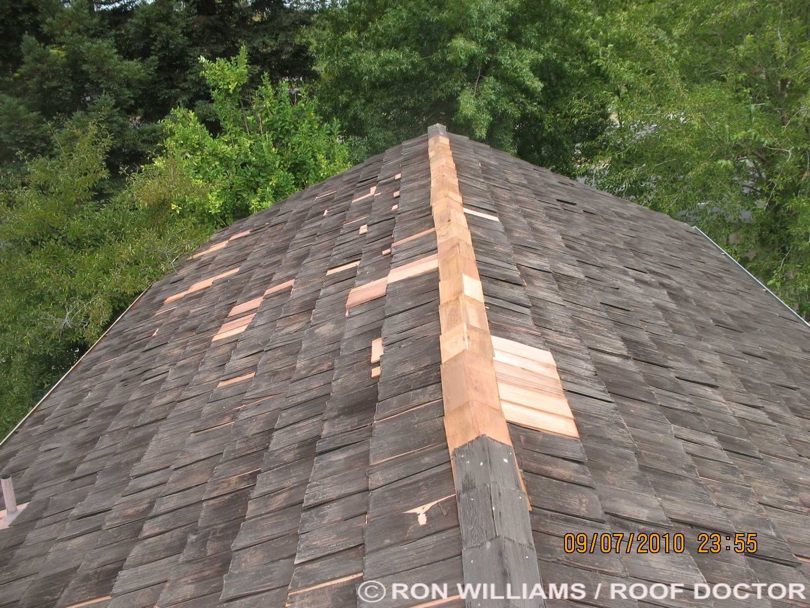 Roof Repairs Roof Inspections Roof Doctor Ron Williams March 2013