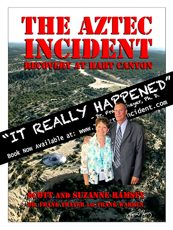 The Aztec Incident (Front Cover with Scott & Suzanne)