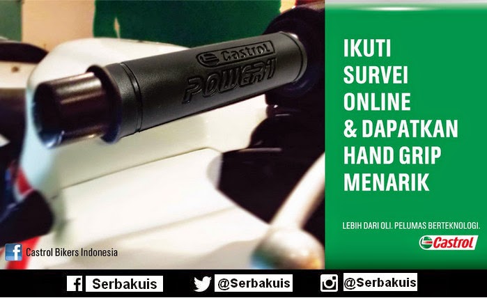 Kuis Survey Oli Mesin Berhadiah 300 Hand Grip Gratis