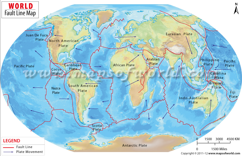 Fault Lines Map 