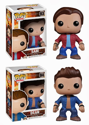 Supernatural Pop! Television Vinyl Figures by Funko - Sam and Dean Winchester
