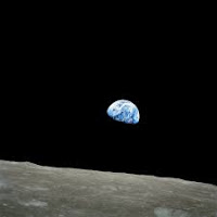 La Terra vista dalla Luna: foto della missione americana Apollo 8.