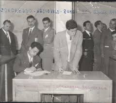 CONGRESSO NAZIONALE DIPENDENTI GIUSTIZIA - ROMA  1965