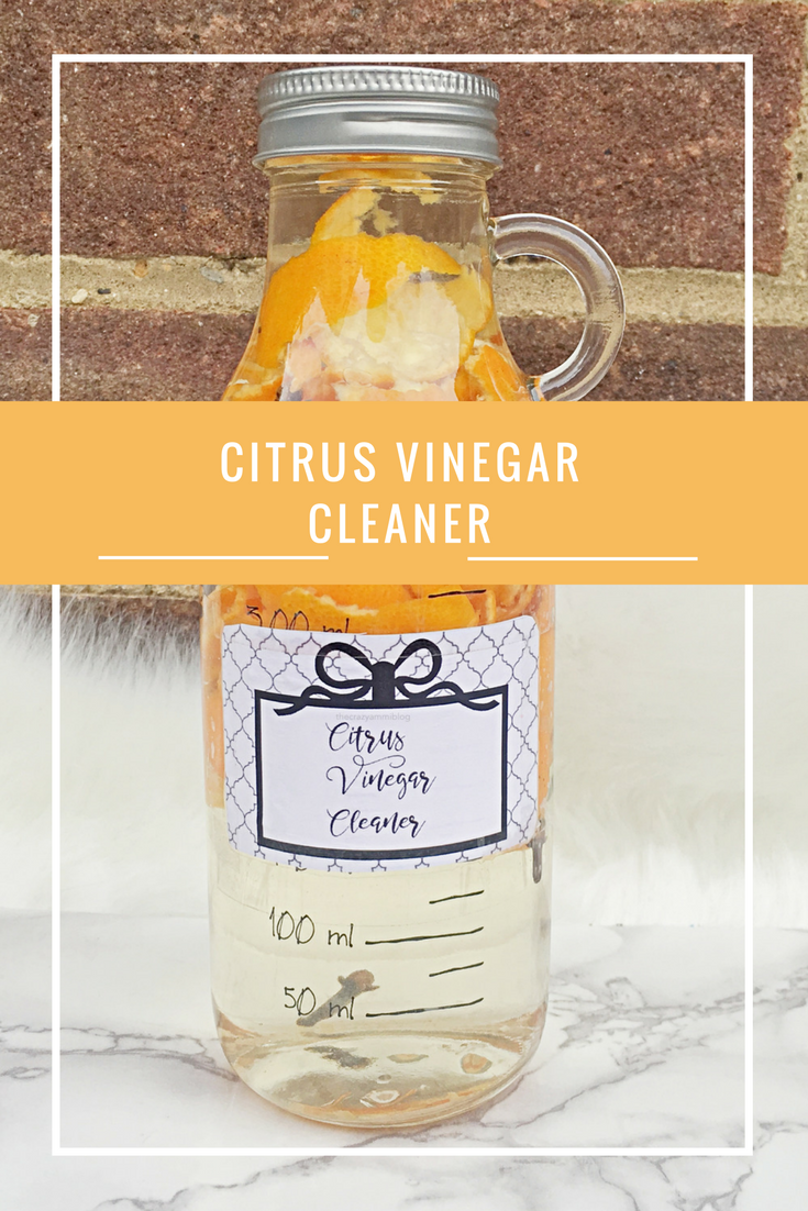 DIY Citrus Vinegar Cleaner. The Crazy Ammi Blog