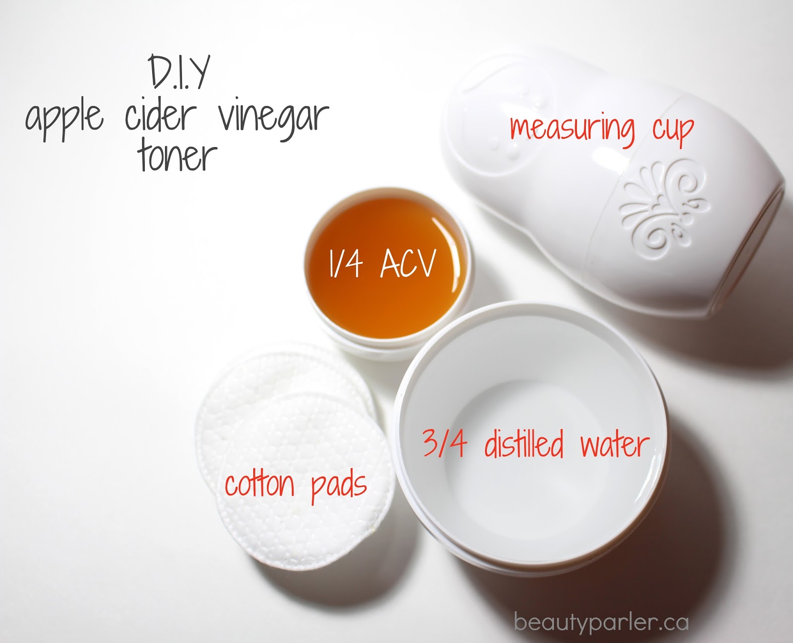 D.I.Y Apple Cider Vinegar toner skincare | Beauty Parler