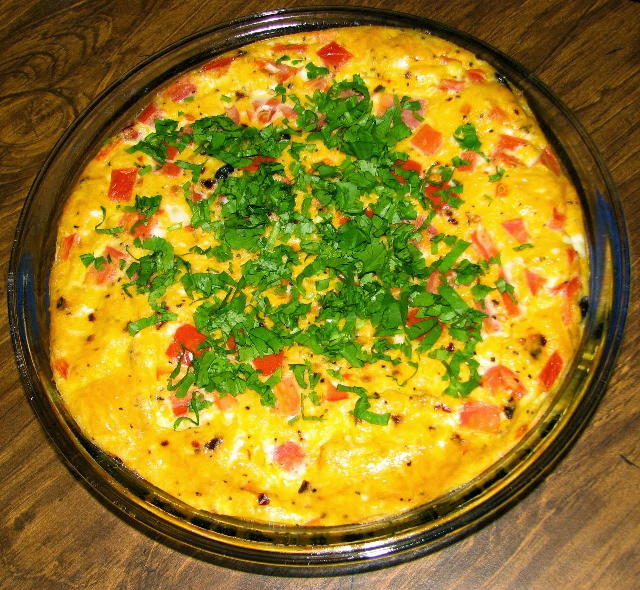 Shel's Kitchen Southwest Crustless Quiche