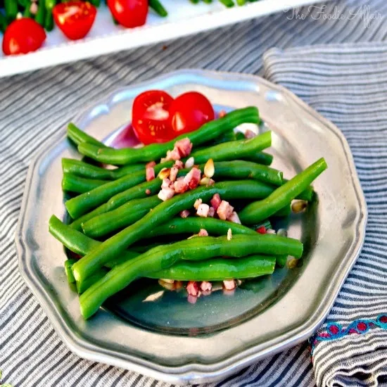 Fresh Green Beans with Prosciutto | by The Foodie Affiar
