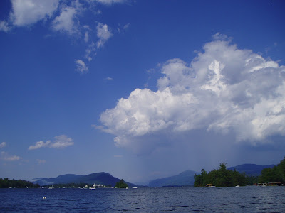 Passing storm over Black Mtn, from Huddle Bay.

The Saratoga Skier and Hiker, first-hand accounts of adventures in the Adirondacks and beyond, and Gore Mountain ski blog.