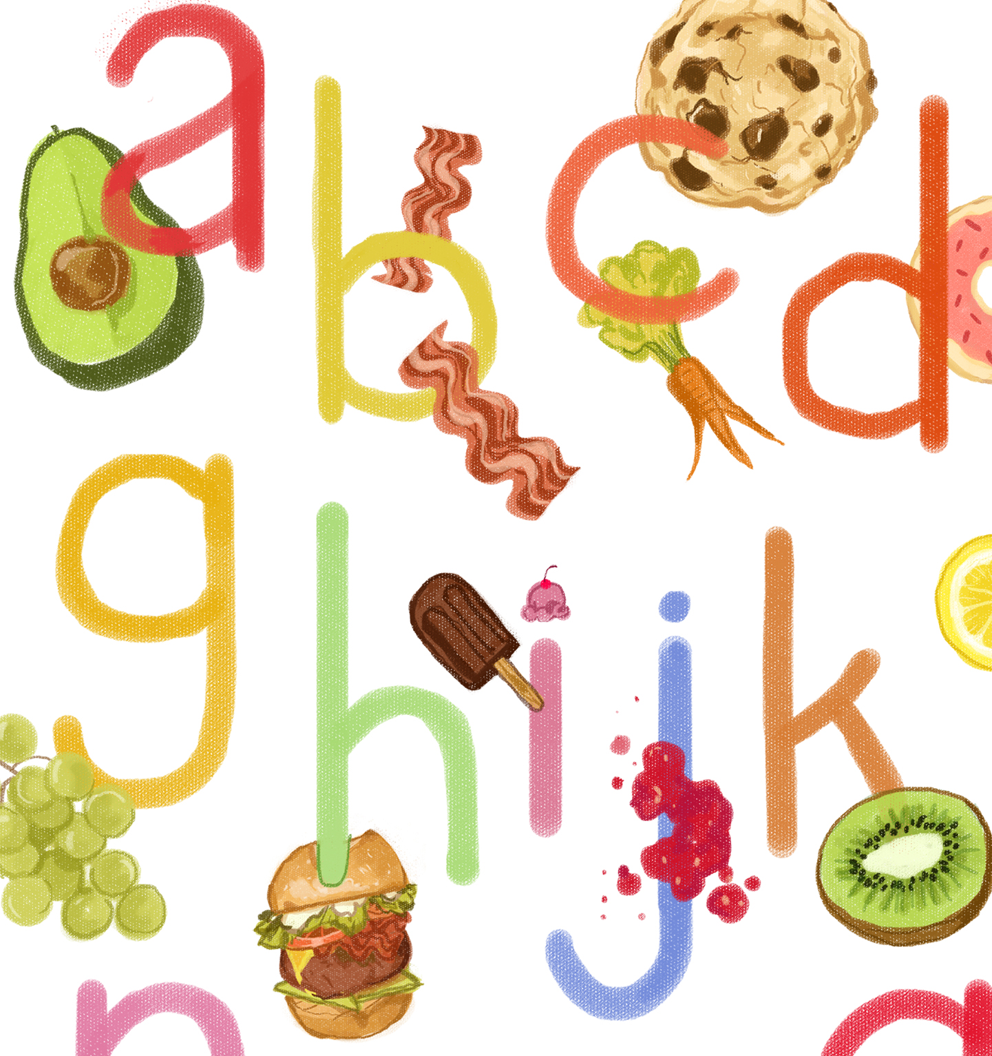 Food Alphabet Chart