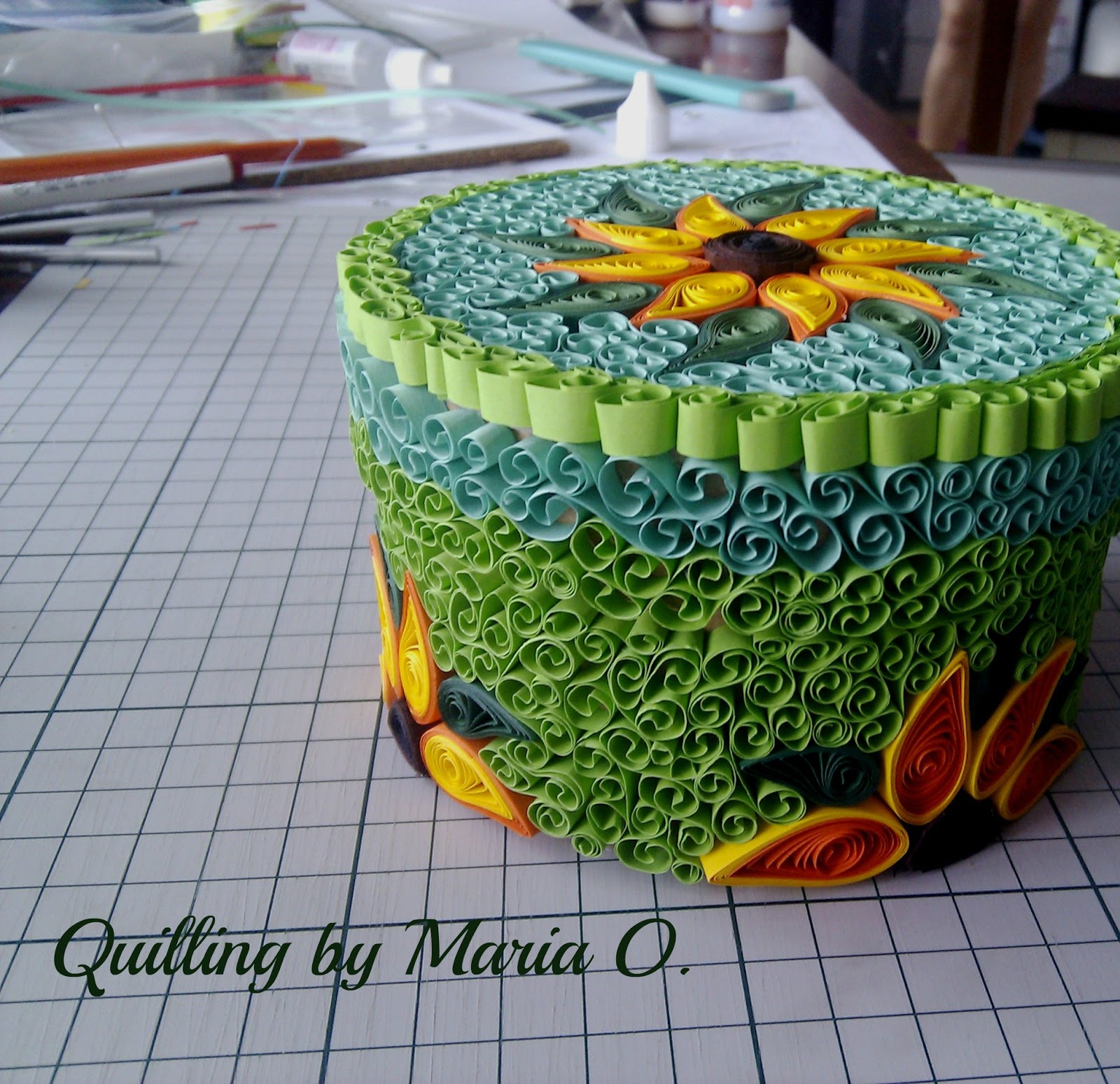 oro's quilling&handmade Quilled boxes