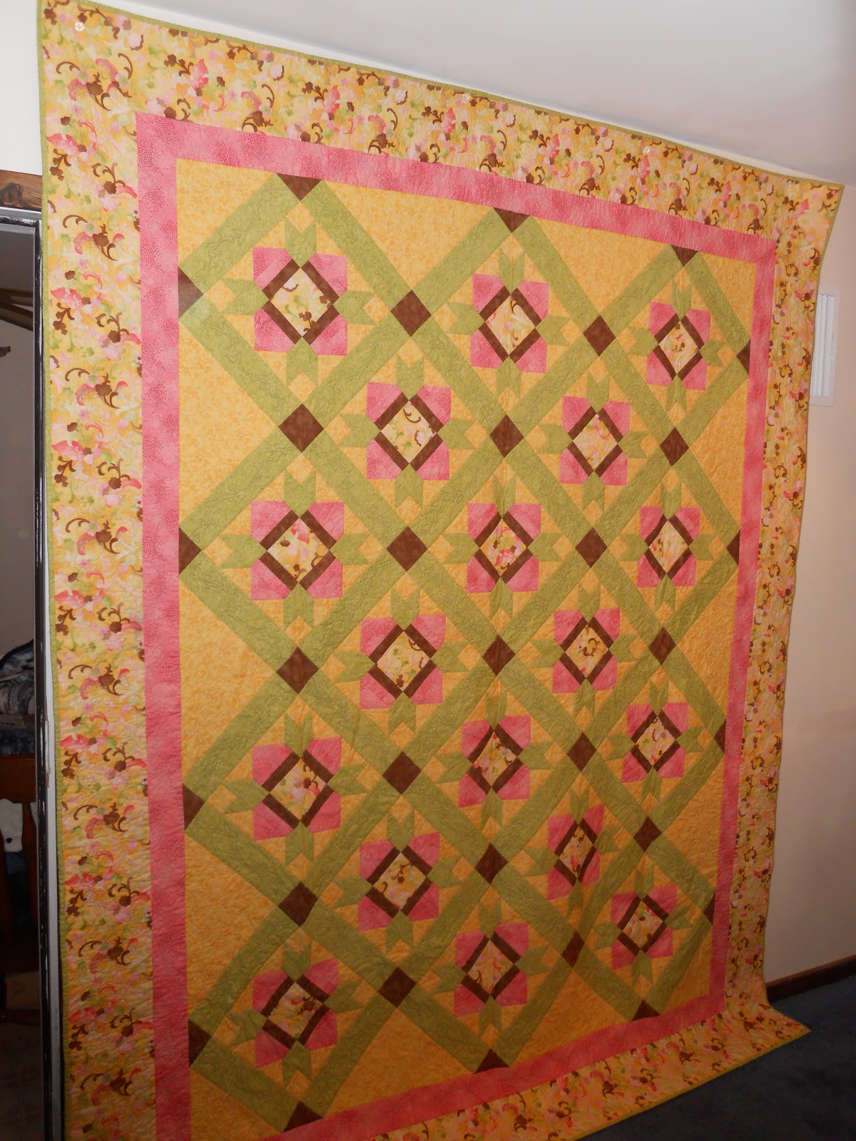 Quilting Affection Designs "Coquette Tulip" Quilt