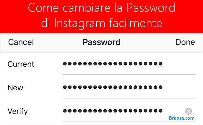 Come cambiare la password Instagram dimenticata facilmente