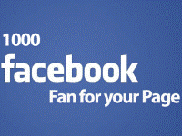 1000 Facebook Fan Page Likes
