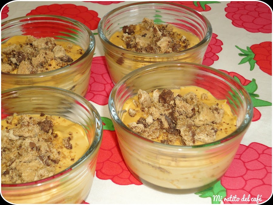 Serradura de dulce de leche