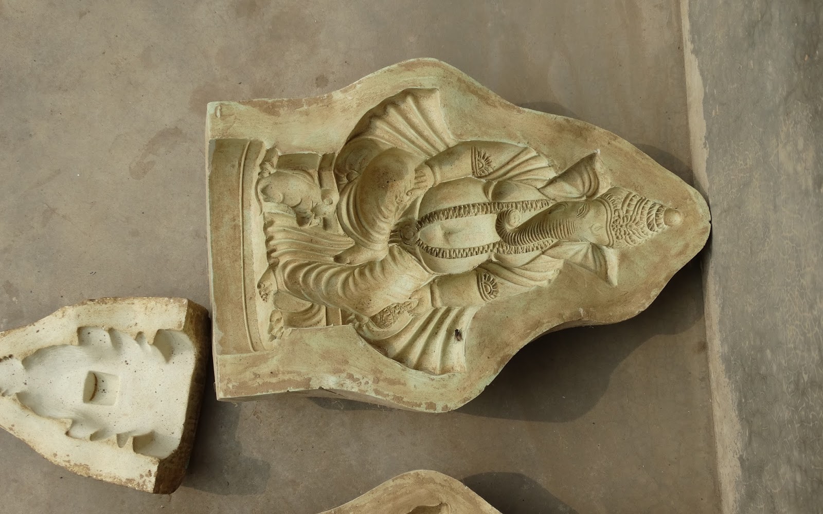 StepByStep Mold making tutorial for clay art ( Sculpture ).