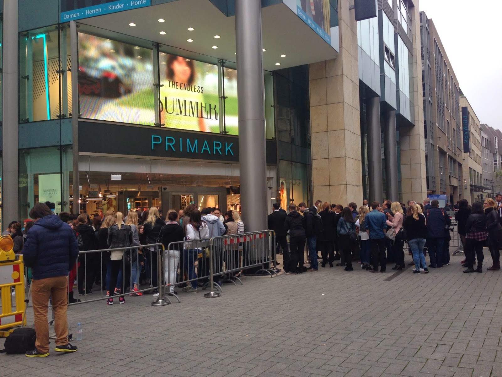 Eröffnung von Primark in Köln.