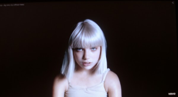 Maddie Ziegler in the video for "Big Girls Cry" by Sia
