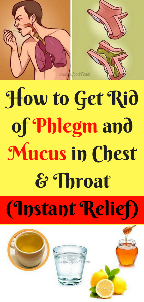 Health Discuss How to Get Rid of Phlegm and Mucus in Chest & Throat (Instant Relief)