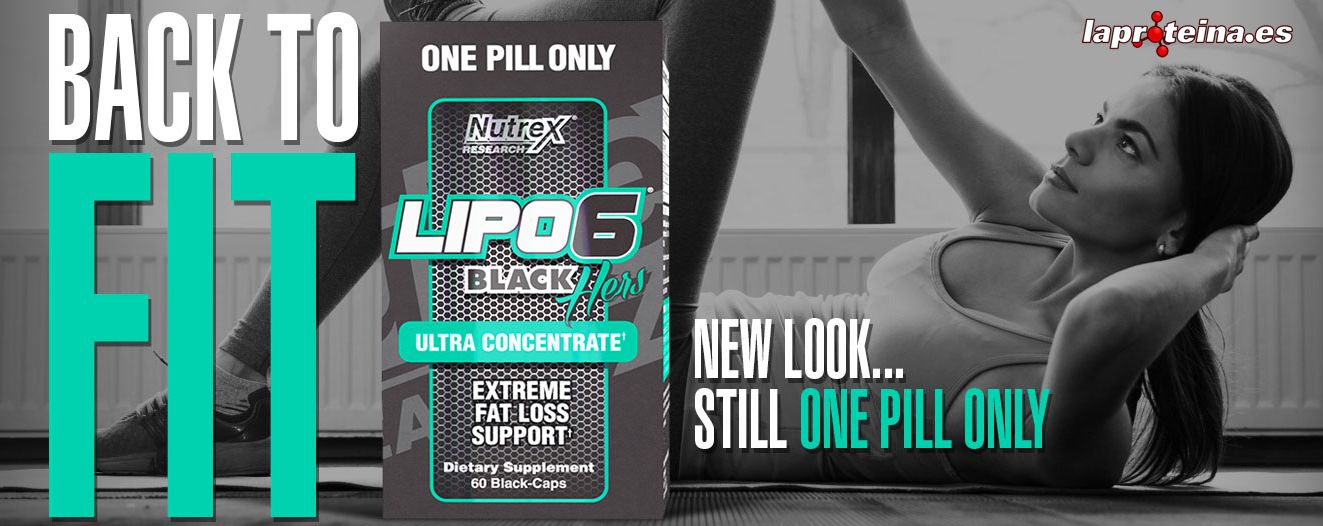 SUPLEMENTOS DEPORTIVOS LIPO 6 BLACK HERS EXTREME POTENCY 120 CÁPSULAS