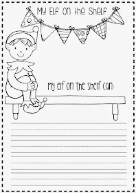 Clever Classroom: All About My Christmas Craftivity and Printables