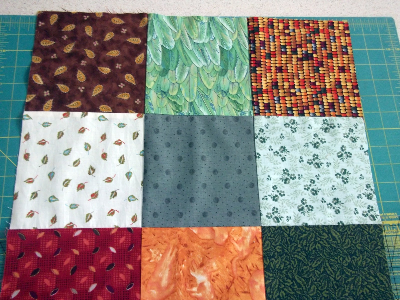 Made with my two hands Make a patchwork quilt by just sewing straight