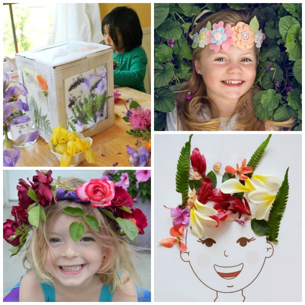 50+ FLOWER CRAFTS FOR KIDS: these are gorgeous! Can we make them all, please? #springcraftsforkids #springcrafts #springcraftspreschool #springkidscrafts #flowers