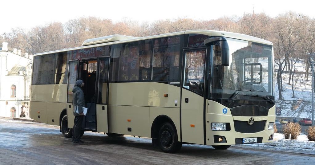 Транспортный блог Saroavto: Новый автобус Эталон-А084 "Тюльпан" на дорогах