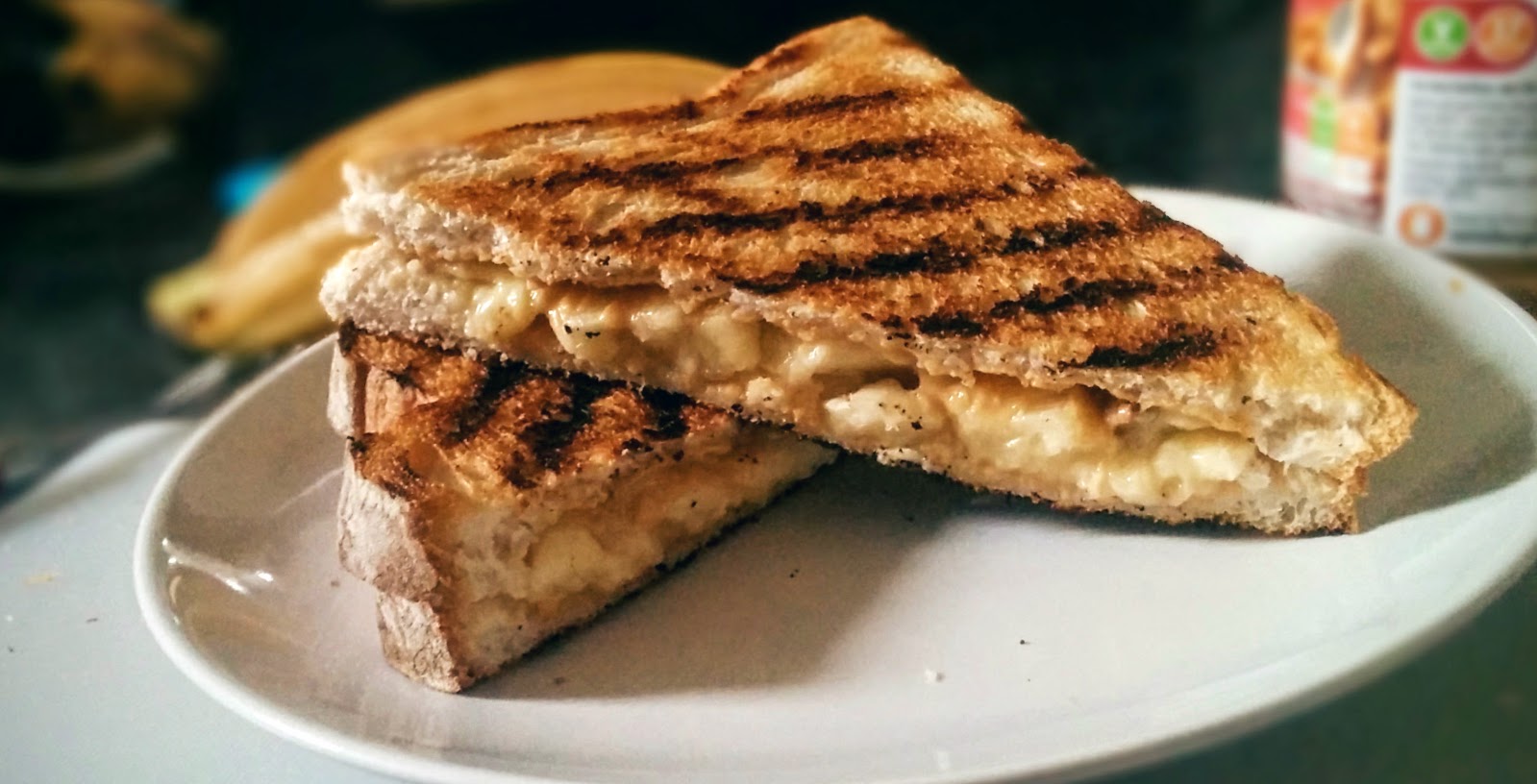 Philips Journal Fried Peanut Butter and Banana Sandwich