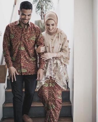 Model Baju Batik Couple Serasi Dengan Pasangan